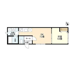 ウェルスクエア自由が丘WEST【2階】の間取り