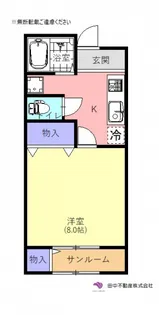 ビストハウスIII【1階】の間取り