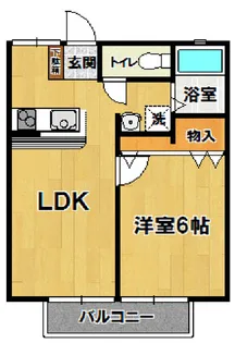 パークレーンB【1階】の間取り