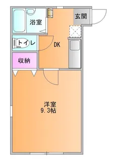 シャトーレタナカ【2階】の間取り