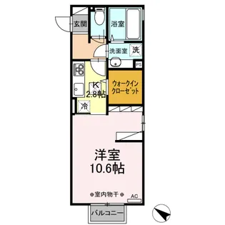 プリマヴェーラ【1階】の間取り