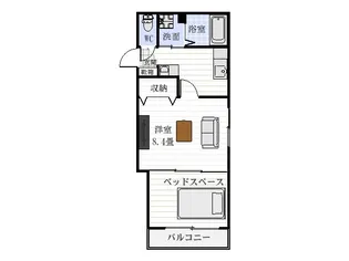 ステラ武【2階】の間取り