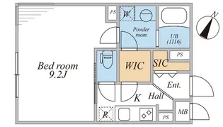 LEGALAND三軒茶屋South【2階】の間取り