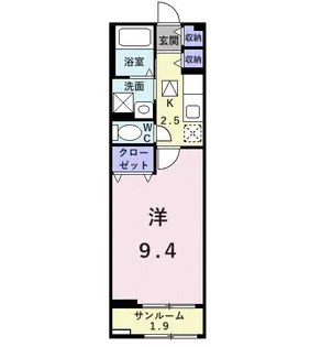 ノアガーデン【1階】の間取り