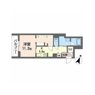 シャーメゾンAVA【3階】の間取り