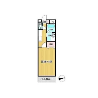 ベルメゾン川口【1階】の間取り