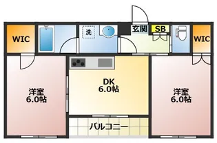 ルネ・丸美IV【1階】の間取り