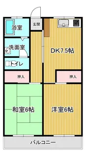 第一児玉コーポ【1階】の間取り