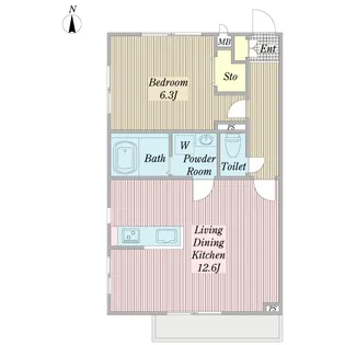 Ailuros【1階】の間取り