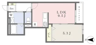 レゾナーレ【1階】の間取り