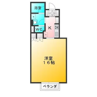 KOMORE-Bldg【3階】の間取り