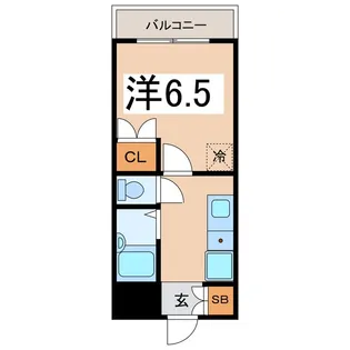 グレイス渡辺【1階】の間取り