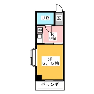 ライベストコート東陽【3階】の間取り
