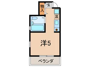 マンションくすのきの丘【1階】の間取り