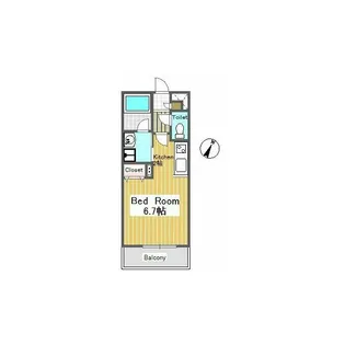 PLACIDO.K【3階】の間取り