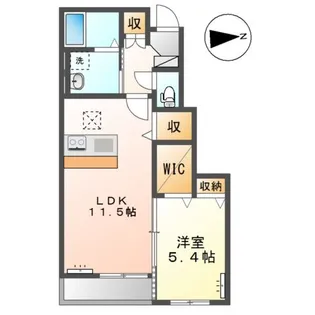 レトア【1階】の間取り