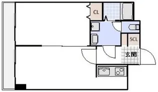 中銀新川マンシオン【5階】の間取り