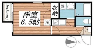 サードベルハイツ【2階】の間取り