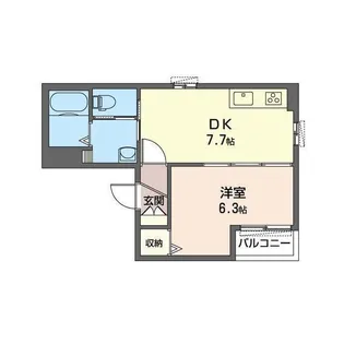 Riverfield日吉本町【2階】の間取り