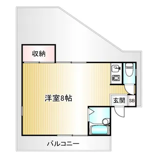 グランドール高円寺北【4階】の間取り