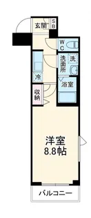 ディアレイシャス溝の口の間取り