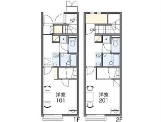 レオネクストコンフォールハイツ【1階】の間取り