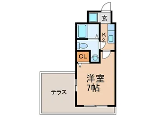 森之宮フォレストガ-ディアン【1階】の間取り