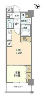 ジニア浅草【7階】の間取り