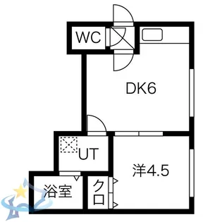 アクアII【1階】の間取り