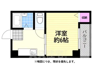 シティハイツあびこ【2階】の間取り