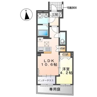 レコルテ(recolte)【1階】の間取り