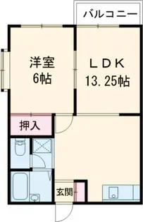 エスペランサ鈴木【1階】の間取り