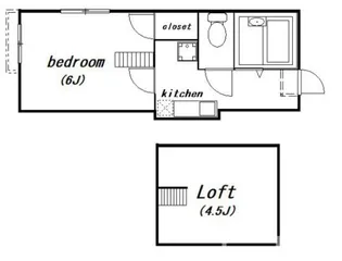 COLONNA MILIARE【2階】の間取り