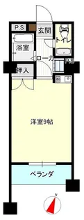ル・ステュディオ・オー・ベール【1階】の間取り