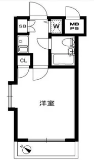 ダイアパレス鷺沼I【2階】の間取り