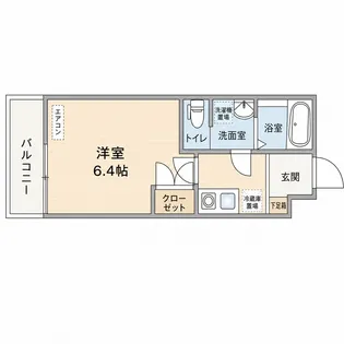 SWISS京橋【4階】の間取り