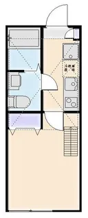ファンズ二俣川【2階】の間取り