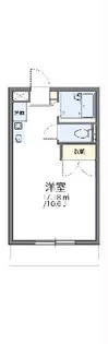 レオパレスTAMA【2階】の間取り