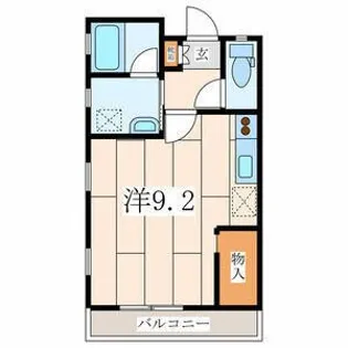 パルティータ【3階】の間取り