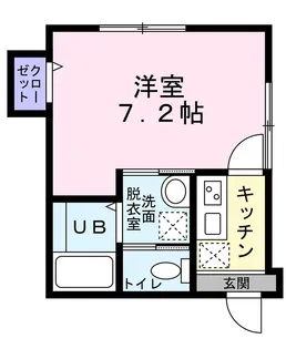 メゾン・ド・ココB【1階】の間取り