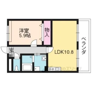 アプローズ【3階】の間取り
