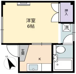 コスモハイム【2階】の間取り