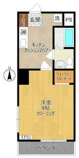アーバンシャトル【3階】の間取り