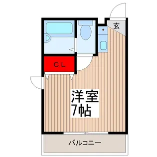 セブンヴィラ【2階】の間取り