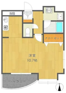 アンソレイユISHII【2階】の間取り