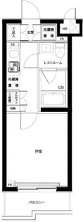 ルーブル武蔵新城弐番館【4階】の間取り