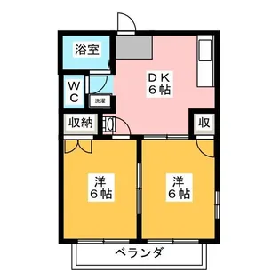 サニーコート玉城【2階】の間取り