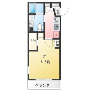 リラフォート紫苑【3階】の間取り
