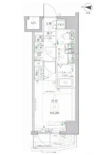 クレヴィスタ北綾瀬【4階】の間取り