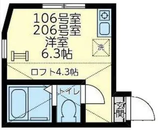 ユナイト上星川バーゼル【1階】の間取り